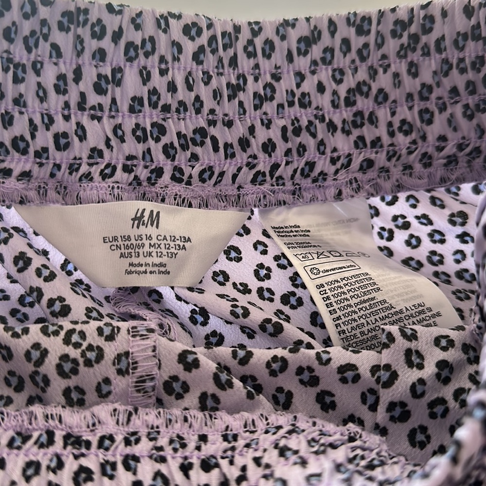 H&M 2 piece set, top and pants size US 16- girls - Picture 3 of 5